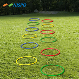NISPO 액션후프(12개/set)-3color*4pcs-단체 운동회용품 체육대회용품교구-칭찬나라큰나라