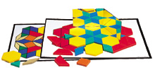 패턴블럭,러닝리소스[EDU0264] 패턴블록 디자인 카드 Intermediate Pattern Block Design Cards-칭찬나라큰나라