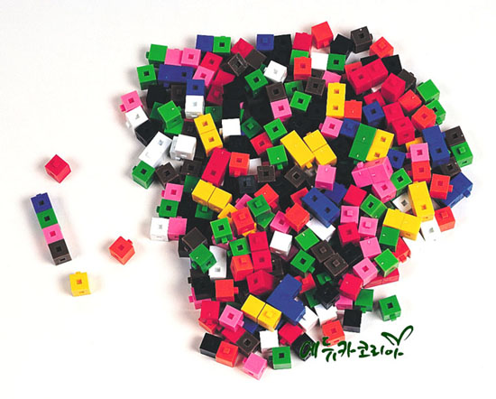 큐브교구, 러닝리소스[EDU0305] 그램 큐브 Interlocking Gram Unit Cubes (1000개)-칭찬나라큰나라
