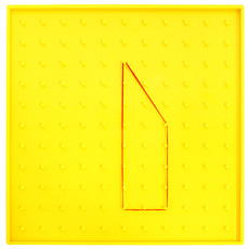 보드교구, 러닝리소스[EDUC6525B] 지오보드 20㎝ Geoboard Box (양면 - 11 × 11pin/원형 5개)-칭찬나라큰나라