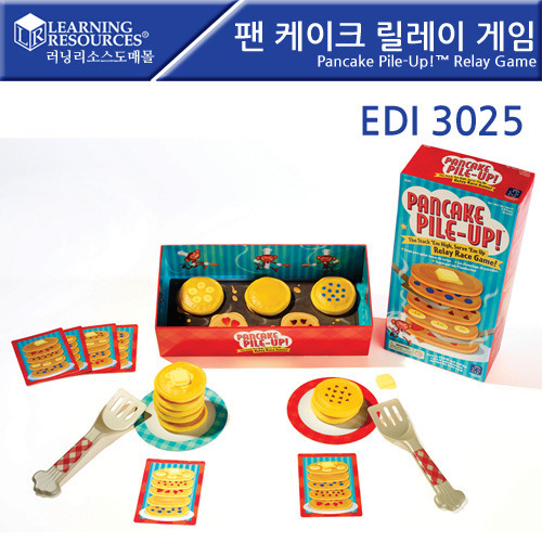[EDI3025] 팬 케이크 릴레이 게임/Pancake Pile-Up!™ Relay Game-칭찬나라큰나라
