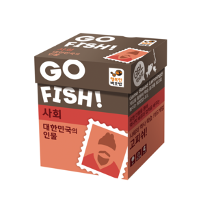 [사회와 역사 학습 카드게임]고피쉬 사회 대한민국의 인물-칭찬나라큰나라