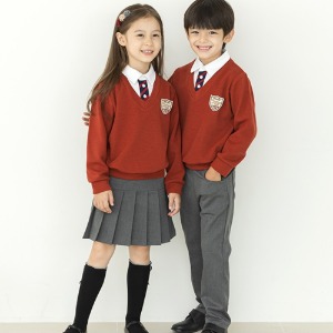 [동복원복] 로렌캐쥬얼정장(그레이) 세트-어린이집 유치원 원복 동복-칭찬나라큰나라