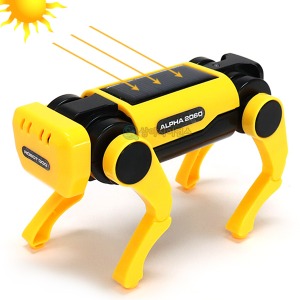 충전식 태양광 강아지 로봇(건전지 겸용)(1인용 포장)-칭찬나라큰나라
