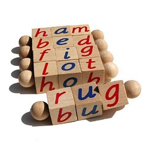 The Original Montessori Phonetic Reading Blocks-배송기간 14일~21일-칭찬나라큰나라