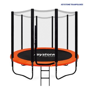 키스톤 SP9 시리즈 대형 트램폴린 6피트 1.8m 안전망 성인 어린이 유아 방방 가정용 야외 퐁퐁-칭찬나라큰나라